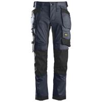 Snickers Workwear 6241 Stretch Werkbroek met holsterzakken blauw/zwart - maat 50