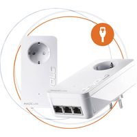 Devolo Magic 2 LAN triple Starter Kit Powerline starterkit 8515 NL Powerline 2400 MBit/s