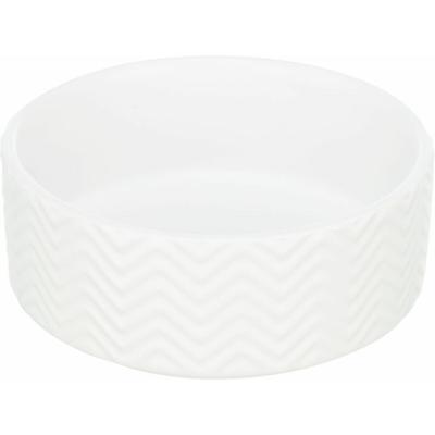 Voerbak voor honden Trixie T25023 Wit Ø 13 cm 400 ml