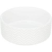 Voerbak voor honden Trixie T25023 Wit Ø 13 cm 400 ml