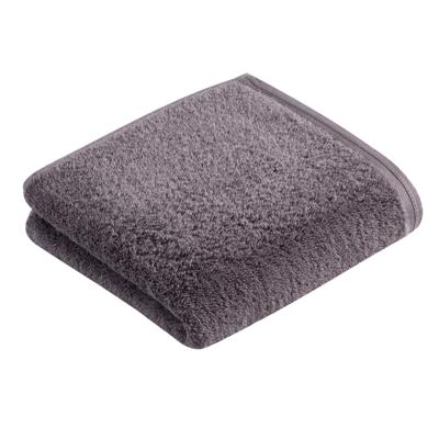 Vossen Vossen handdoek Vegan Life dunkelgrau 60x110