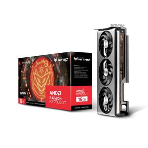 Sapphire AMD Radeon RX 7800 XT Videokaart NITRO+ 16 GB GDDR6-RAM PCIe x16 HDMI, DisplayPort Vulkan, AMD FreeSync