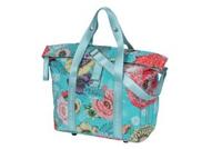 Basil bloom field fietshandtas mik-kf-hook, blauw, 8-11l