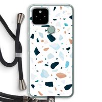 Terrazzo N°13: Pixel 5 Transparant Hoesje met koord