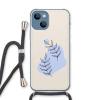 Leaf me if you can: iPhone 13 Transparant Hoesje met koord