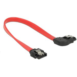 DeLOCK 83967 SATA-kabel 0,2 m SATA 7-pin Zwart, Rood