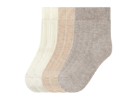 lupilu 5 Paar baby sokken (wit/beige/grijs, 19/22)