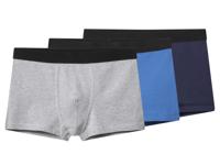esmara Set van 3 kinder boxers (Donkerblauw/blauw/grijs, 146/152)
