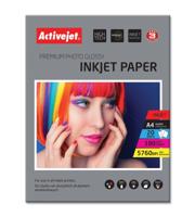 Activejet Glanzend papier AP4-180G20 (A4; 20 st.) Activejet Glanzend papier AP4-180G20 (A4; 20 st.)