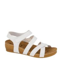 Bjorndal comfort sandalen wit - thumbnail