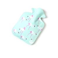 Cartoon mini waterinjectie warm water tas draagbare hand warmer kleur: Blue Flamingo Cartoon mini waterinjectie warm water tas draagbare hand warmer kleur: Blue Flamingo