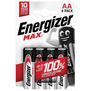 Energizer Max LR6/AA Alkaline batterijen - 4 stuks.