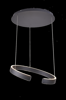 Hanglamp Verve Zwart - in 3 afmetingen