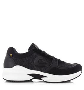 Cruyff Cruyff - Danny | black Zwart Leer Lage sneakers Dames