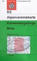 Wandelkaart 5/2 Alpenvereinskarte Karwendelgebirge - Mitte | Alpenverein Wandelkaart 5/2 Alpenvereinskarte Karwendelgebirge - Mitte | Alpenverein