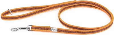 Antislip Hondenriem - 14mm x 1,2m - Met Handvat & O-ring - Oranje