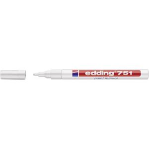 Edding 751 paint marker 4-751049 Lakmarker Wit 1 mm, 2 mm