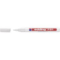 Edding 751 paint marker 4-751049 Lakmarker Wit 1 mm, 2 mm - thumbnail