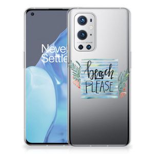 OnePlus 9 Pro Telefoonhoesje met Naam Boho Beach