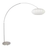 Steinhauer BooglampSparkled Light metaal met witte kap - 3806ST