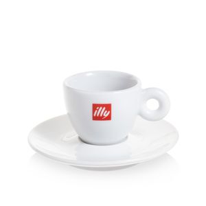 Illy espresso tas en ondertas (60ml)