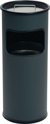 Durable Combi-asbak | d.260xH620mm antraciet | staalplaat | 1 stuk - 333058 333058