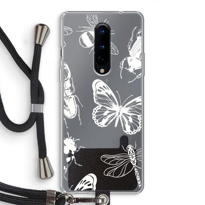 Tiny Bugs: OnePlus 8 Transparant Hoesje met koord