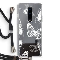 Tiny Bugs: OnePlus 8 Transparant Hoesje met koord