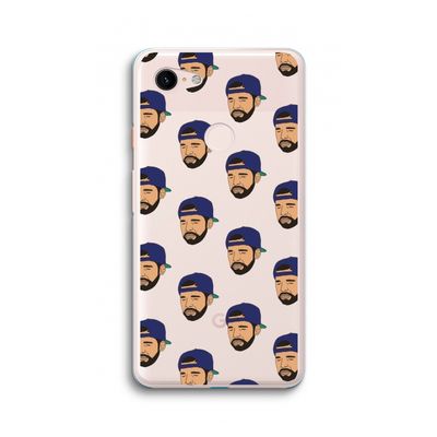 Drake Away: Google Pixel 3 XL Transparant Hoesje