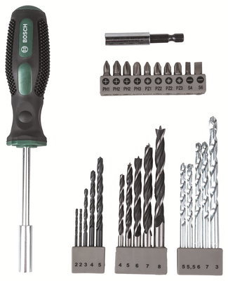 Bosch Accessoires 27-delige boren- en bitset - 2607017201