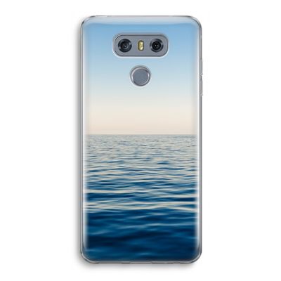 Water horizon: LG G6 Transparant Hoesje