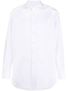 Jil Sander chemise en coton à manches longues - Blanc