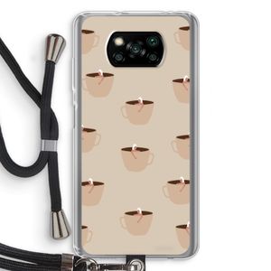 Morning coffee: Xiaomi Poco X3 Pro Transparant Hoesje met koord
