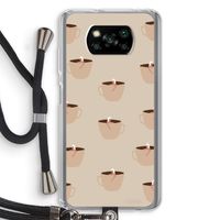 Morning coffee: Xiaomi Poco X3 Pro Transparant Hoesje met koord