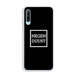 Negenduust black: Huawei P Smart Pro Transparant Hoesje