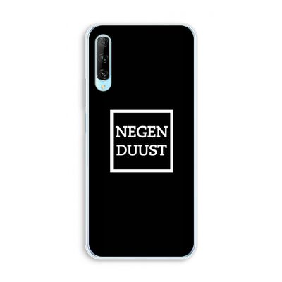 Negenduust black: Huawei P Smart Pro Transparant Hoesje