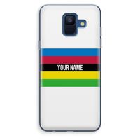 WK Wielrennen: Samsung Galaxy A6 (2018) Transparant Hoesje