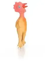 Beeztees hondenspeelgoed kip klein latex 15.5x4.5x6cm geel
