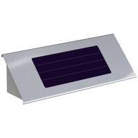 Basi SWL 60 7300-0022 Huisnummerlamp op zonne-energie LED LED vast ingebouwd RVS