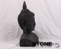 Boedhha hoofd h62,5 cm II Stone-Lite - stonE'lite - thumbnail