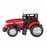Siku MF Tractor speelgoed modelauto 8 cm - thumbnail