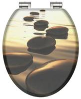 Schutte MDF WC-bril SEA STONE met soft-close 80127