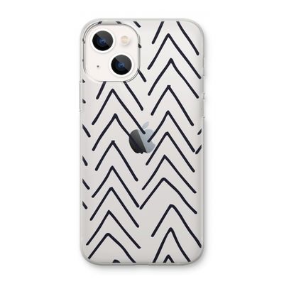 Marrakech Arrows: iPhone 13 mini Transparant Hoesje