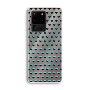 Hartjes: Samsung Galaxy S20 Ultra Transparant Hoesje