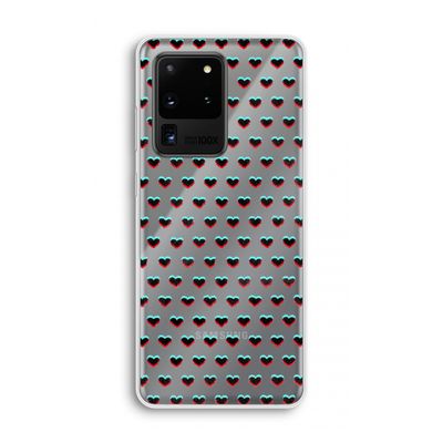 Hartjes: Samsung Galaxy S20 Ultra Transparant Hoesje