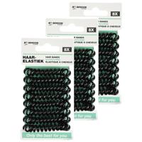 Benson Care Telefoonkabel haar elastiekjes - set 48x - zwart - zonder metaal - D5 cm Benson Care Telefoonkabel haar elastiekjes - set 48x - zwart - zonder metaal - D5 cm