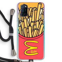 McElodie: Oppo A72 Transparant Hoesje met koord