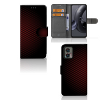 Motorola Edge 30 Neo Telefoon Hoesje Geruit Rood
