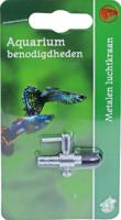 Boon Luchtkraan Metaal 1-Weg - Duurzaam & Precieze Regulatie - Geschikt voor Alle Aquariumtypes