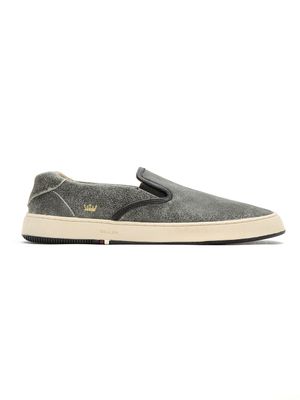 Osklen chaussures de skate à détail brodé - Gris